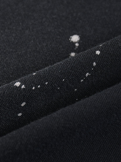 ESSNTIAL ELEMNTS Unisex 250G Paint Splatter Faded Tee