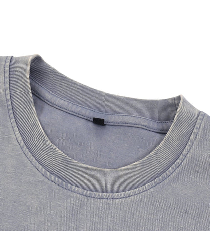 ESSNTIAL ELEMNTS Unisex 245G Bamboo Slub Snow Washed Tee