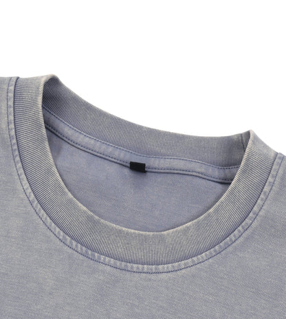 ESSNTIAL ELEMNTS Unisex 245G Bamboo Slub Snow Washed Tee