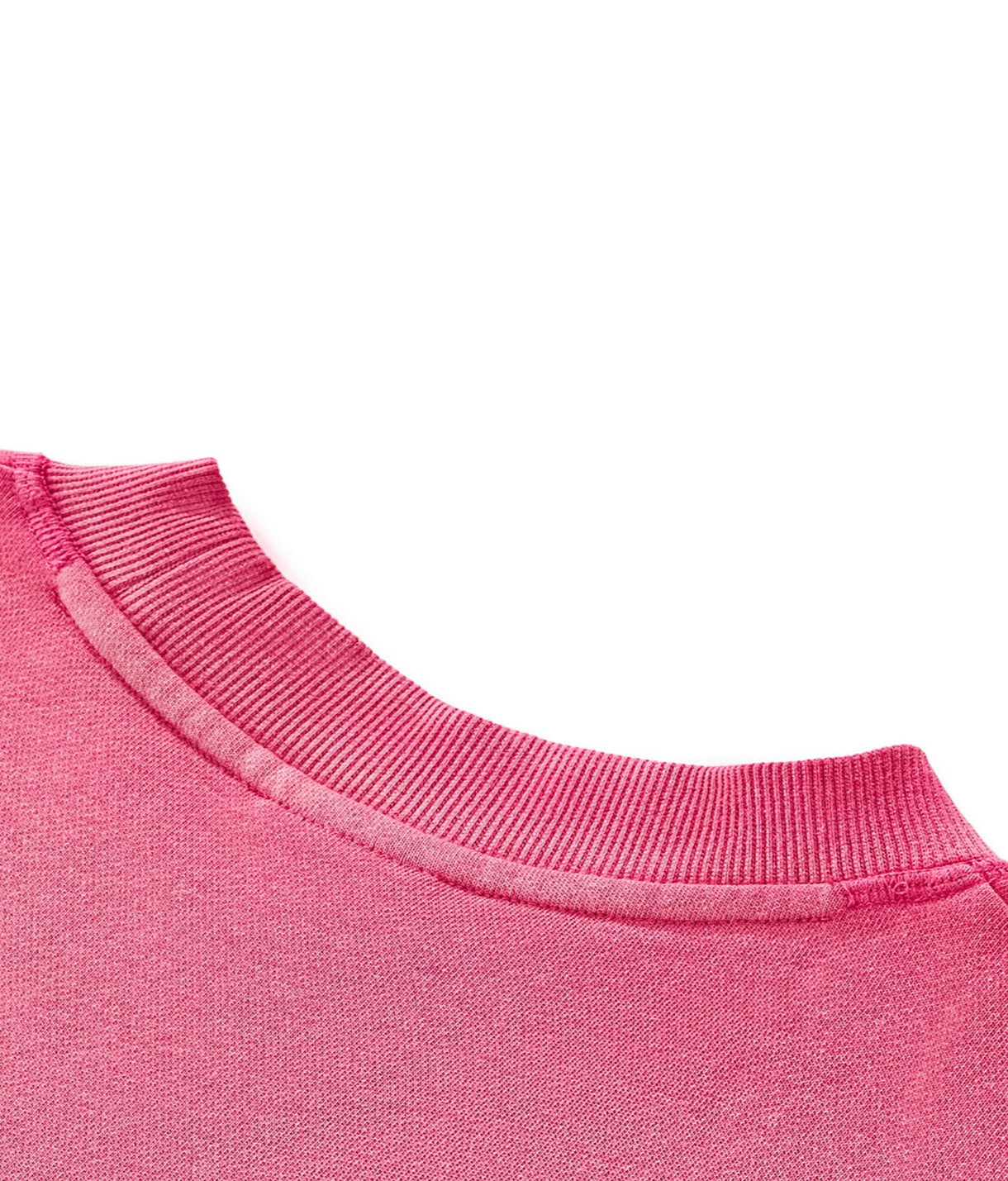 ESSNTIAL ELEMNTS Unisex 350G Sun Fade Raw Edge Tee