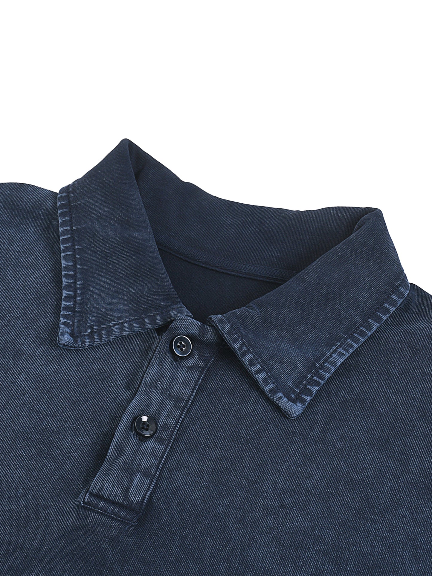 ESSNTIAL ELEMNTS Unisex 300G HW Snow-Washed Polo