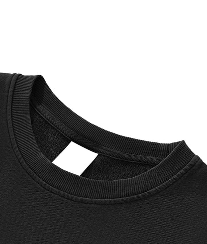 ESSNTIAL ELEMNTS Women's 280G Washed Raw Edge Crop
