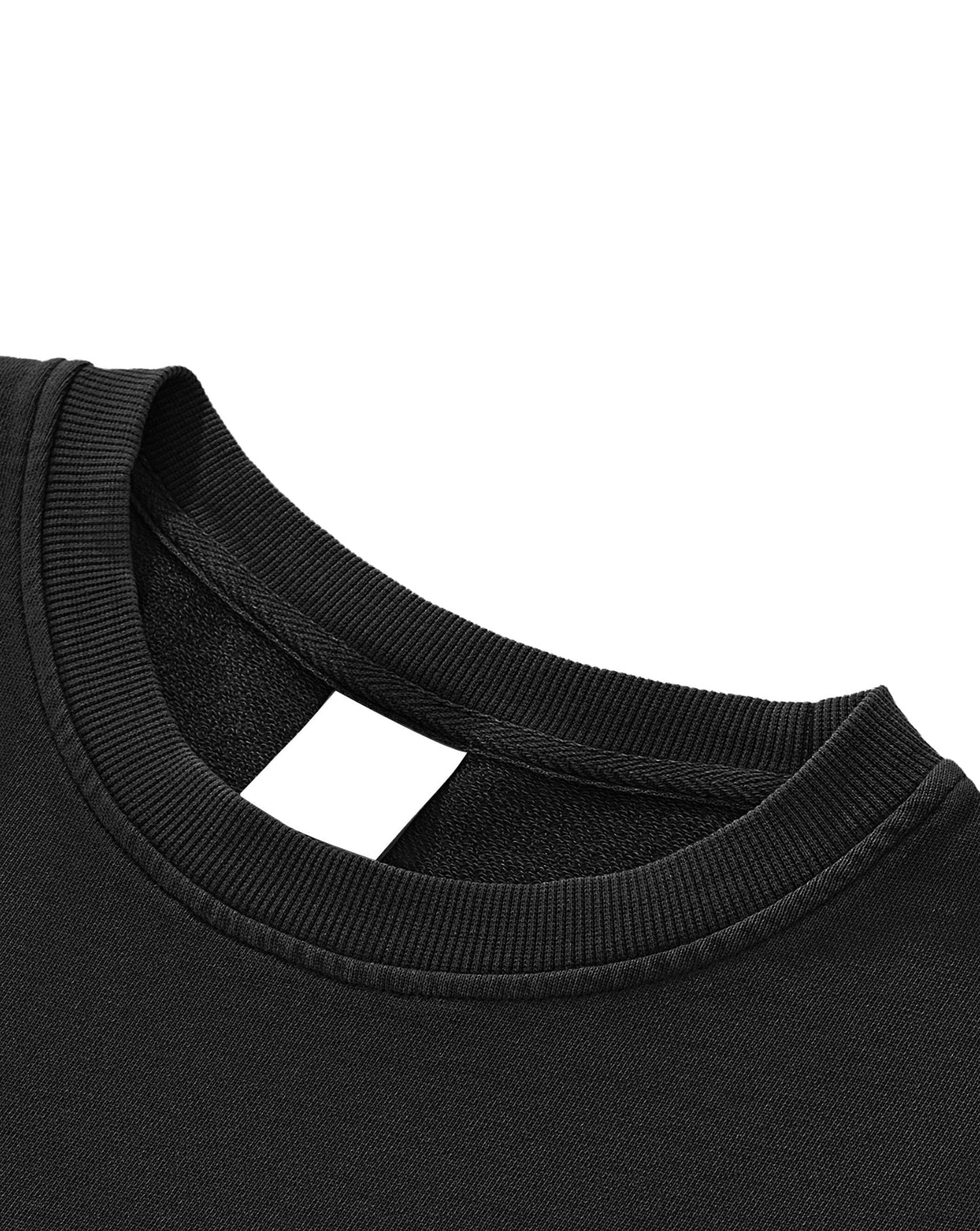 ESSNTIAL ELEMNTS Women's 280G Washed Raw Edge Crop