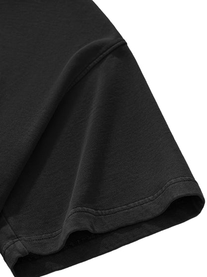 ESSNTIAL ELEMNTS Women's 280G Washed Raw Edge Crop