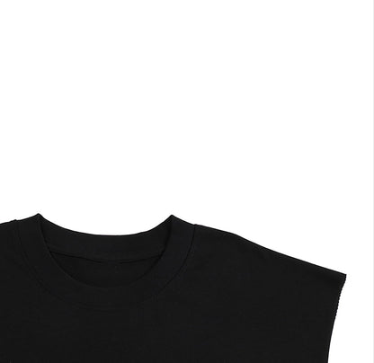ESSNTIAL ELEMNTS Unisex 230G VT Washed Raw Edge Tank