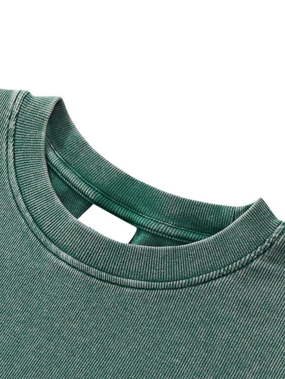 ESSNTIAL ELEMNTS Women's 280G VT Wash Bodycon Tee