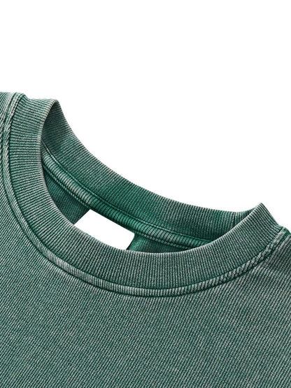 ESSNTIAL ELEMNTS Women's 280G VT Wash Bodycon Tee