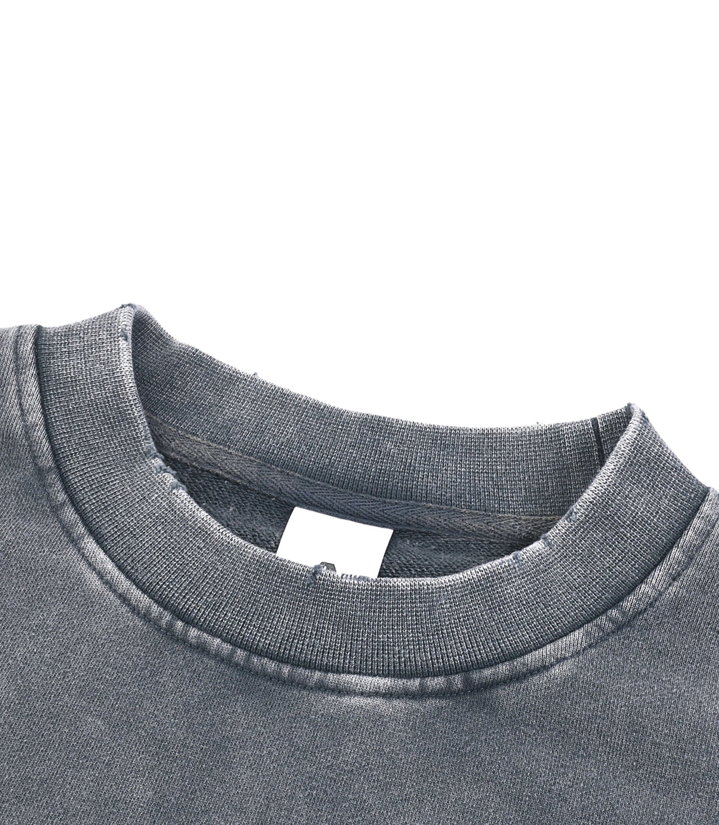 ESSNTIAL ELEMNTS 380G Women's Washed Raw Edge Crop