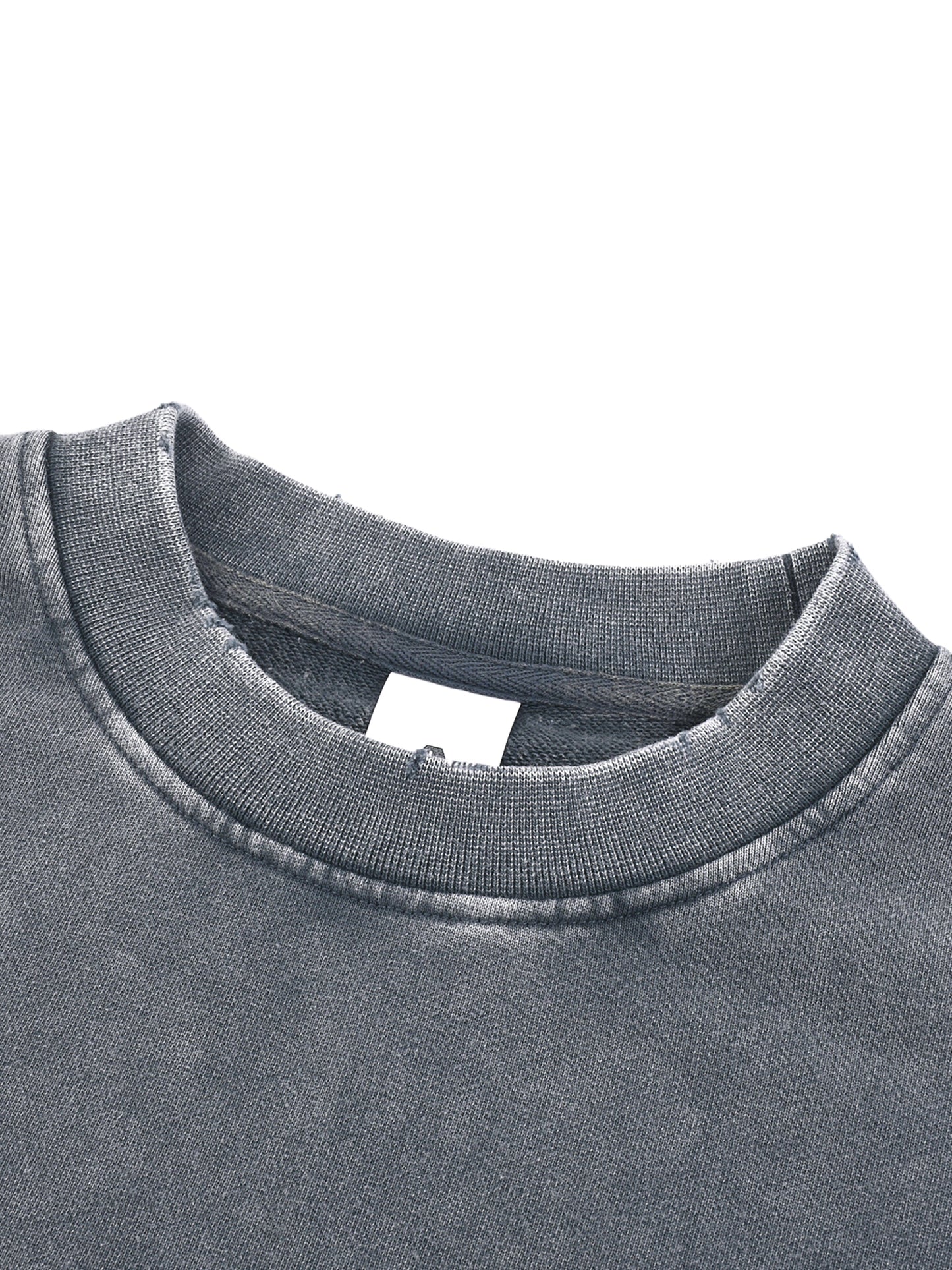 ESSNTIAL ELEMNTS 380G Women's Washed Raw Edge Crop