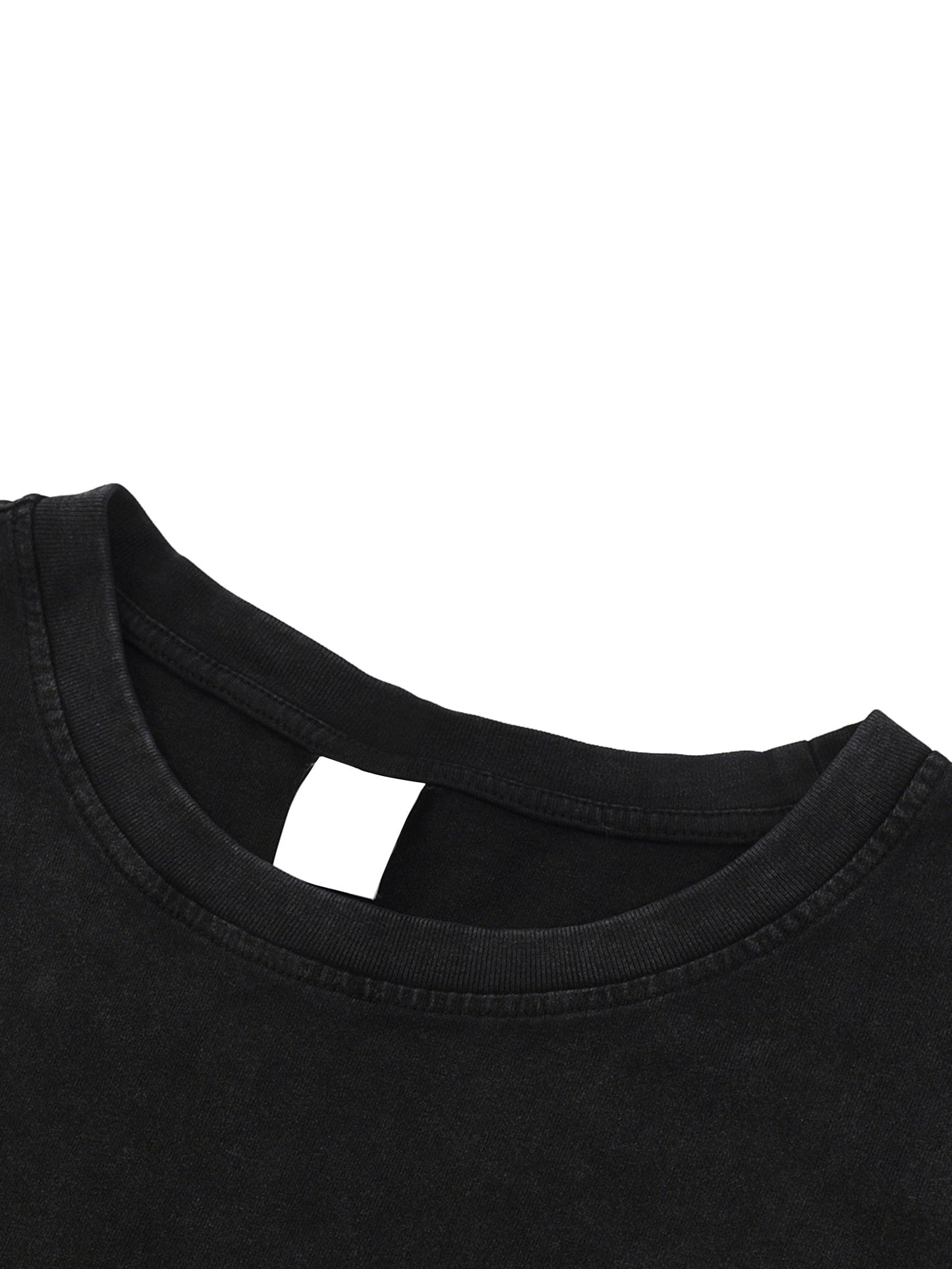 ESSNTIAL ELEMNTS Unisex 275G Washed Raw-Hem Tank