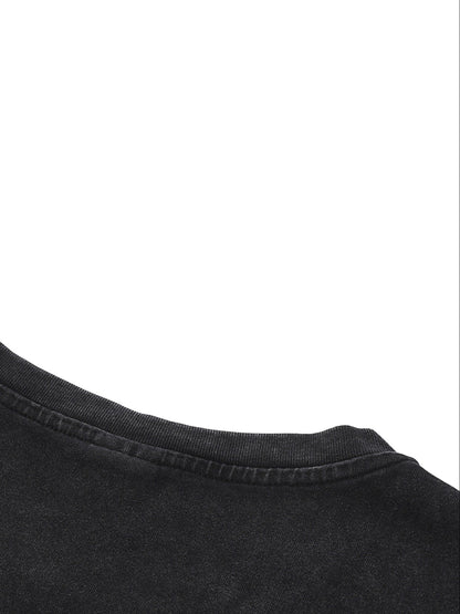 ESSNTIAL ELEMNTS Unisex 275G Washed Raw-Hem Tank