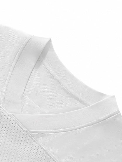 ESSNTIAL ELEMNTS Unisex 240G Taped Mesh Jersey Tee