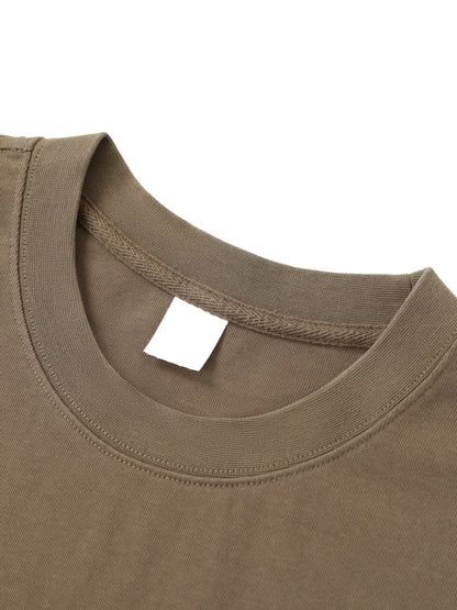 ESSNTIAL ELEMNTS Unisex 330G HW Loose Cotton Tee