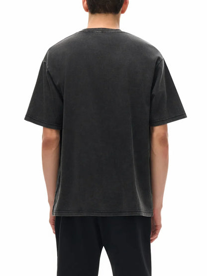 ESSNTIAL ELEMNTS Unisex 245G Bamboo Slub Snow Washed Tee