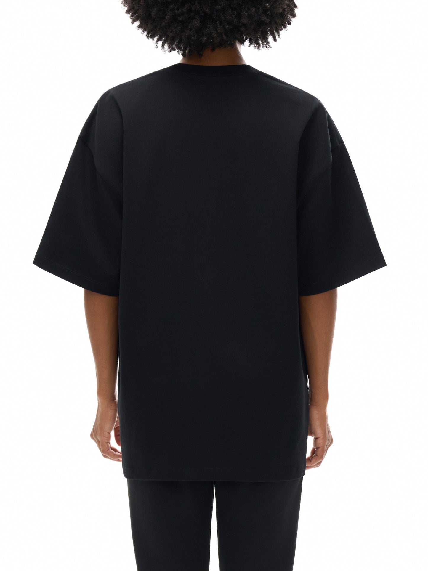 ESSNTIAL ELEMNTS Unisex 425G HW Solid Color Loose Tee