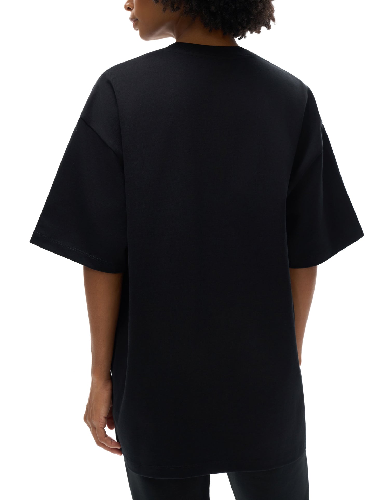 ESSNTIAL ELEMNTS Unisex 425G HW Solid Color Loose Tee