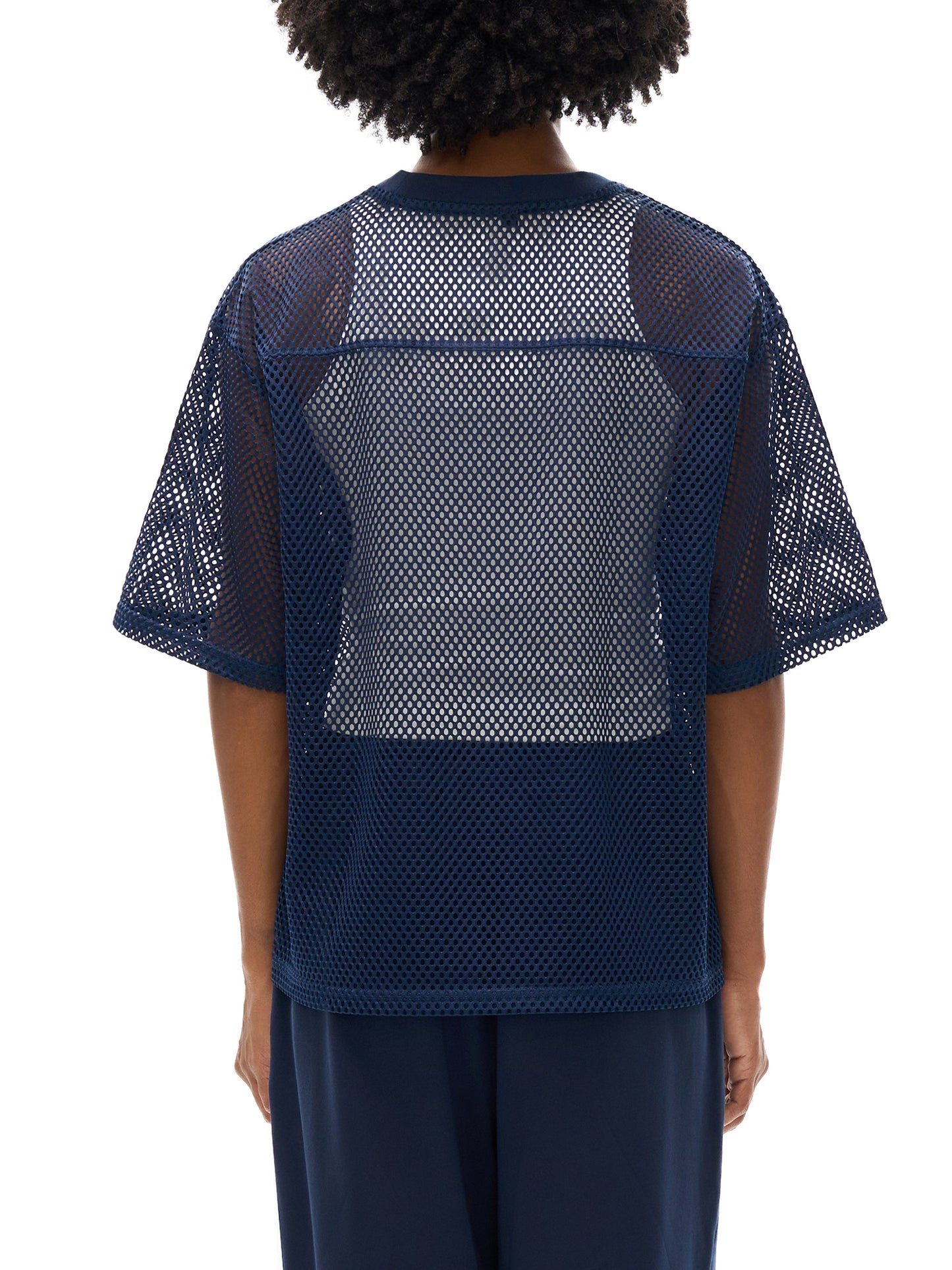 ESSNTIAL ELEMNTS Unisex 260G C-Thru Boxy Net Tee