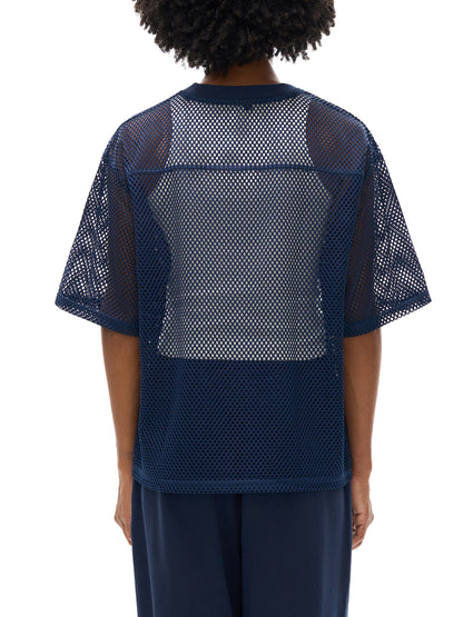 ESSNTIAL ELEMNTS Unisex 260G C-Thru Boxy Net Tee