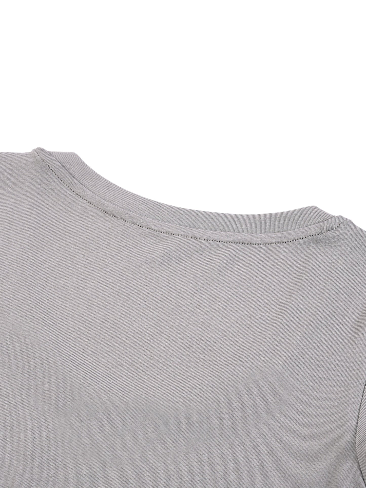 ESSNTIAL ELEMNTS Women's 215G V-Neck Thin Bodycon Tee