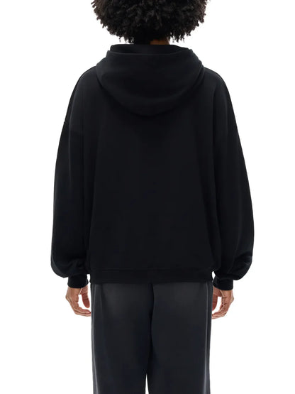 ESSNTIAL ELEMNTS Unisex 400G Solid Color Boxy Hoodie