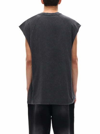 ESSNTIAL ELEMNTS Unisex 275G Snow Washed Tank Top