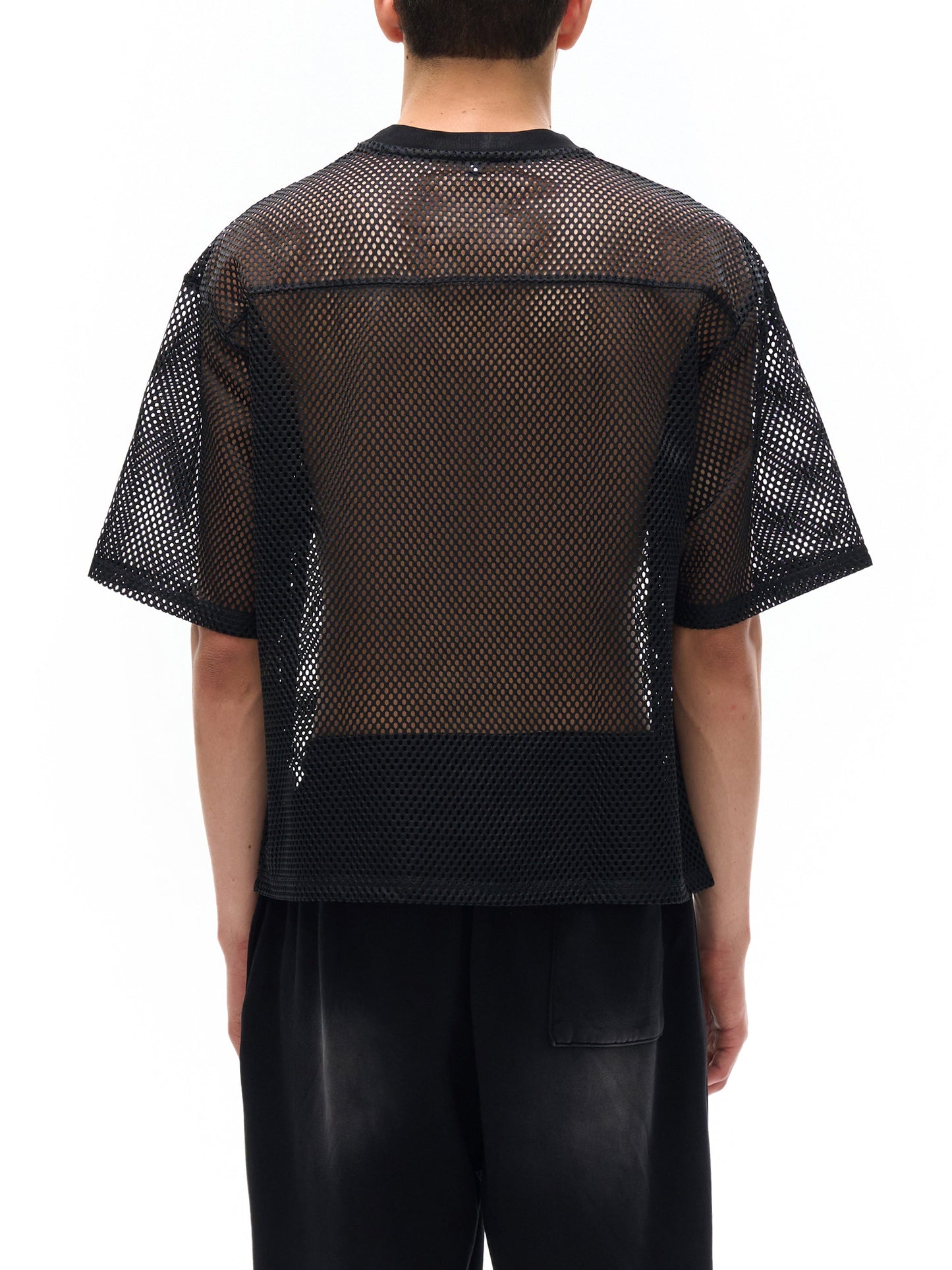 ESSNTIAL ELEMNTS Unisex 260G C-Thru Boxy Net Tee