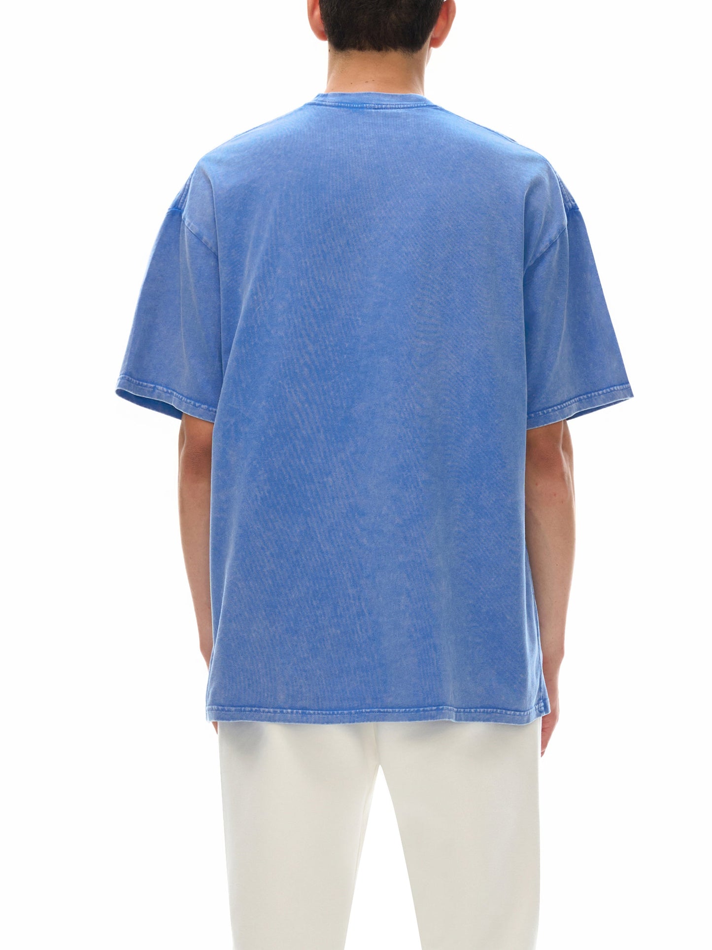 ESSNTIAL ELEMNTS Unisex 250G Acid Wash Oversize Tee