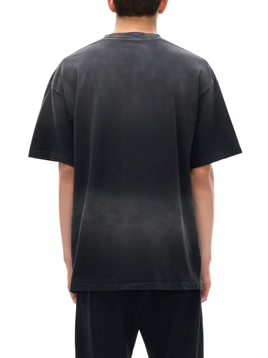 ESSNTIAL ELEMNTS Unisex 260G Sun Fade Hand-Frayed Cotton Tee