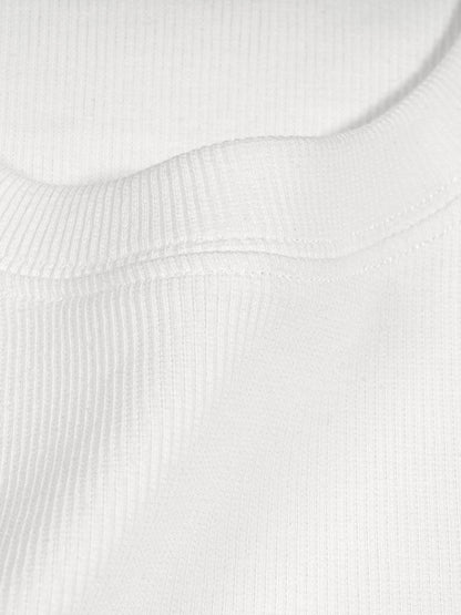 ESSNTIAL ELEMNTS Men's 220G Bodycon Ribbed Crop Top