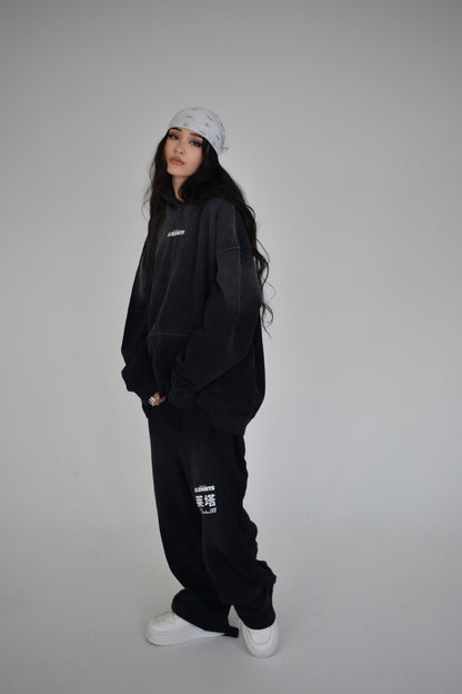 EE x LETTA Unisex 350G Handcrafted Monkey Wash Sweatpants