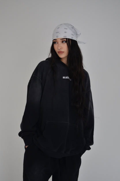 EE x LETTA Unisex 400G HW Sunfade Oversized Hoodie