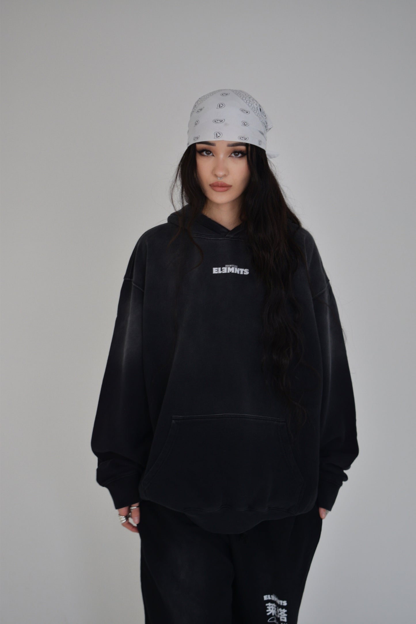 EE x LETTA Unisex 400G HW Sunfade Oversized Hoodie
