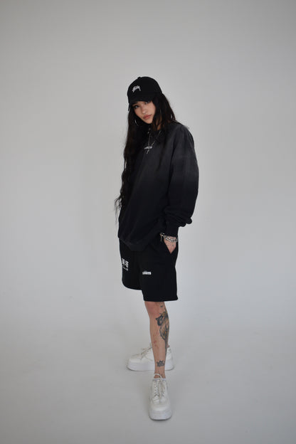 EE x LETTA Unisex 425G HW Earth Tone Loose Shorts