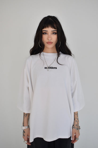 EE x LETTA Unisex 300G OS 1-piece Pattern Boxy Tee