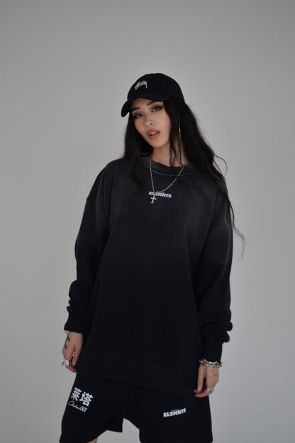 EE x LETTA Unisex 350G Handcrafted Washed DS Sweatshirt