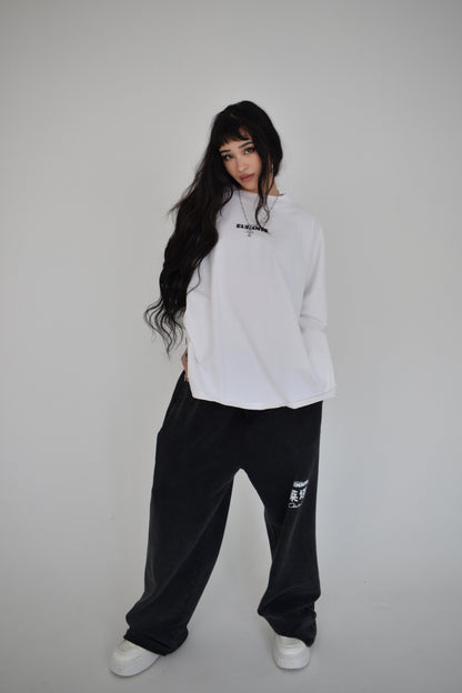 EE x LETTA Unisex 350G Handcrafted Monkey Wash Sweatpants