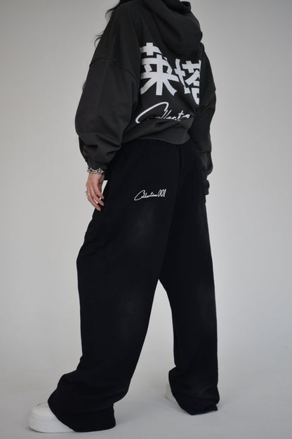 EE x LETTA Unisex 350G Handcrafted Monkey Wash Sweatpants