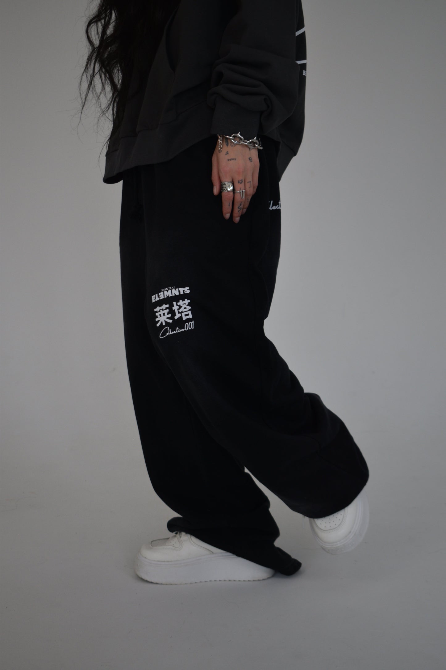 EE x LETTA Unisex 350G Handcrafted Monkey Wash Sweatpants