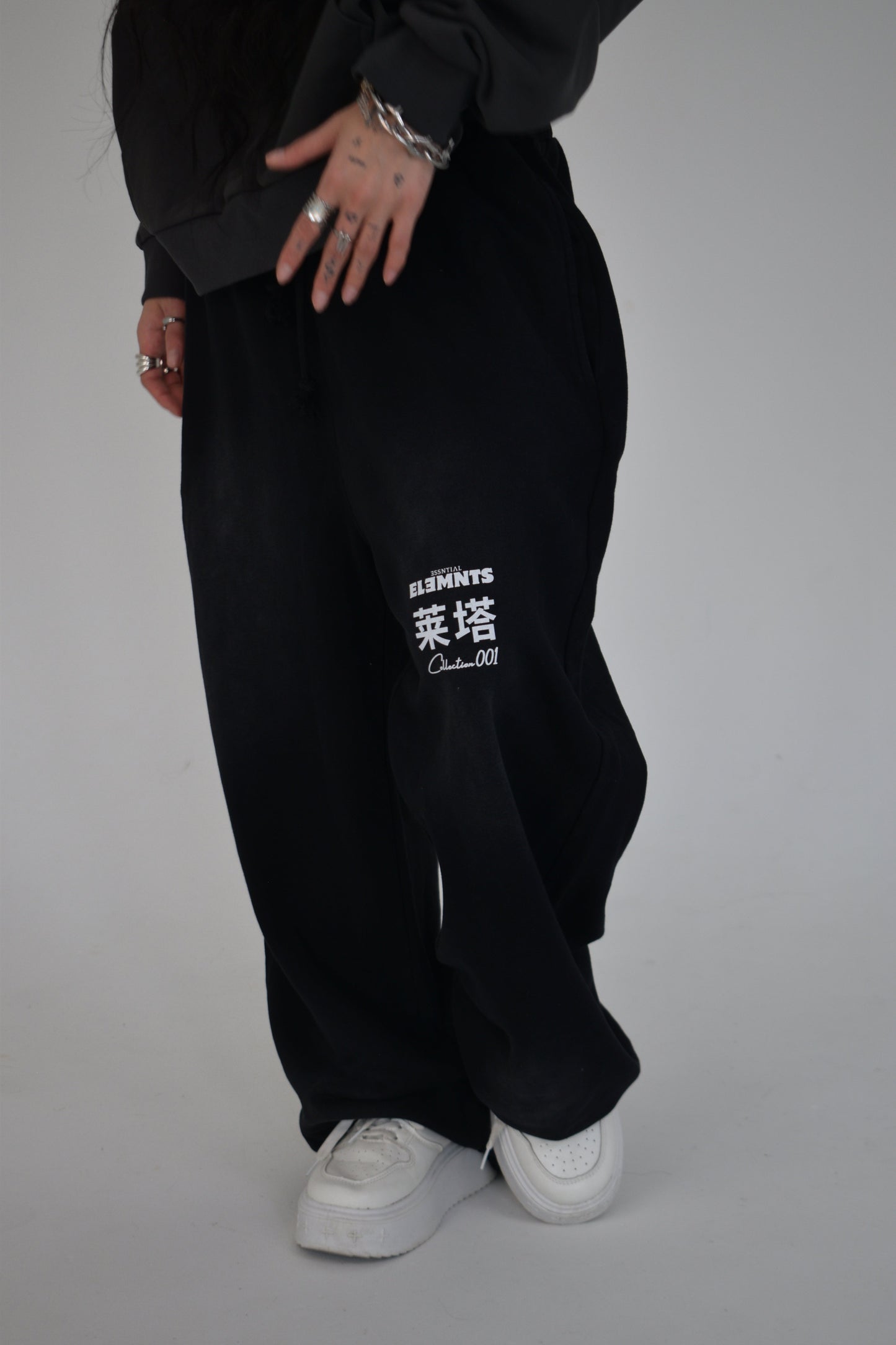 EE x LETTA Unisex 350G Handcrafted Monkey Wash Sweatpants
