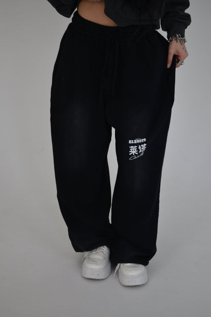 EE x LETTA Unisex 350G Handcrafted Monkey Wash Sweatpants