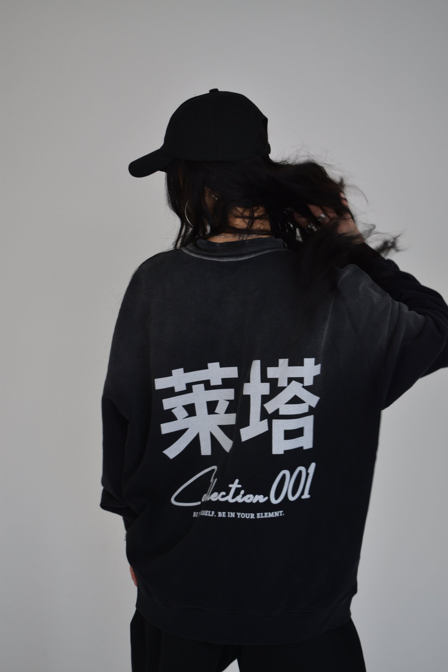 EE x LETTA Unisex 350G Handcrafted Washed DS Sweatshirt