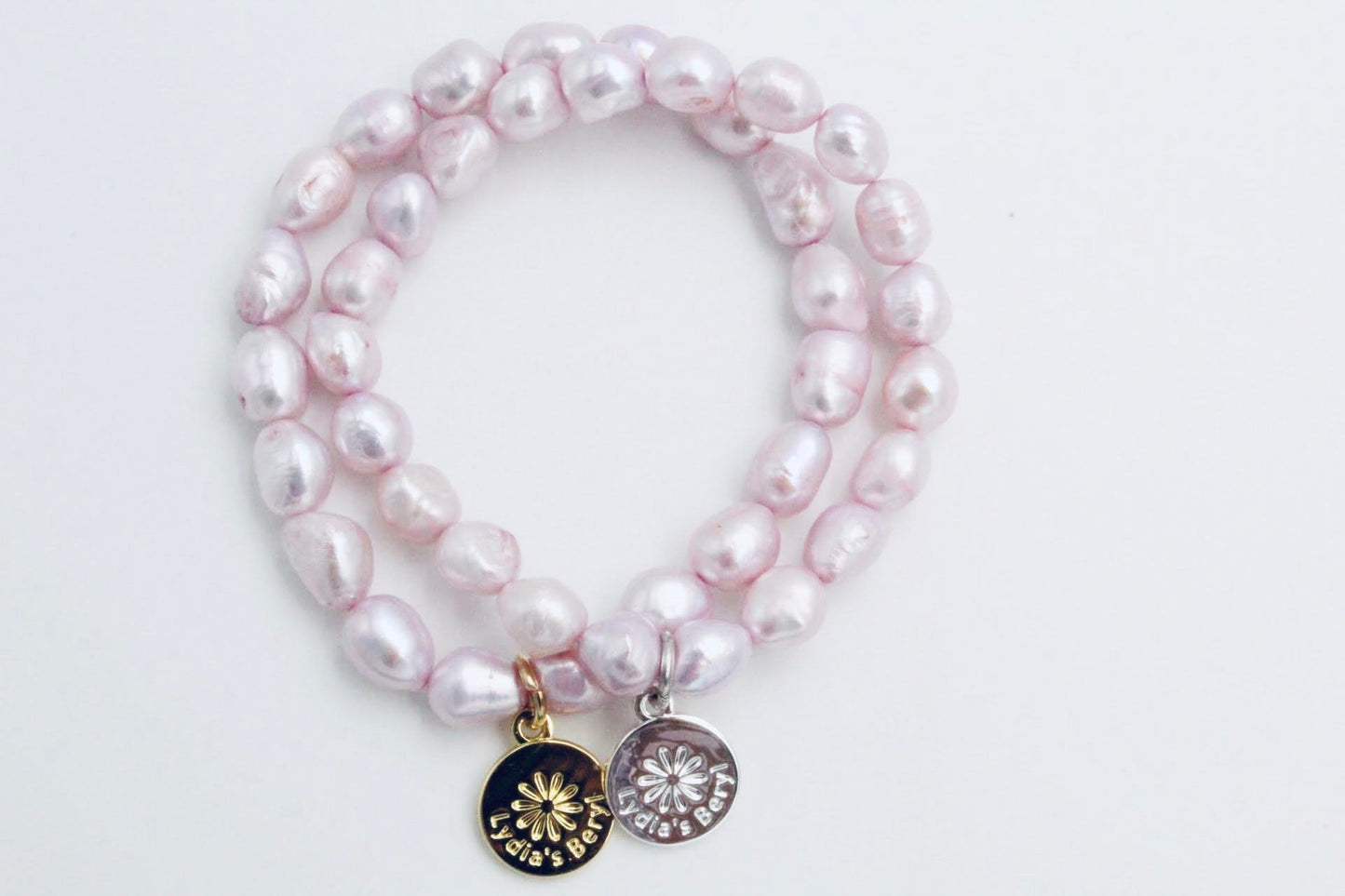 Lavender Pearl Bracelet