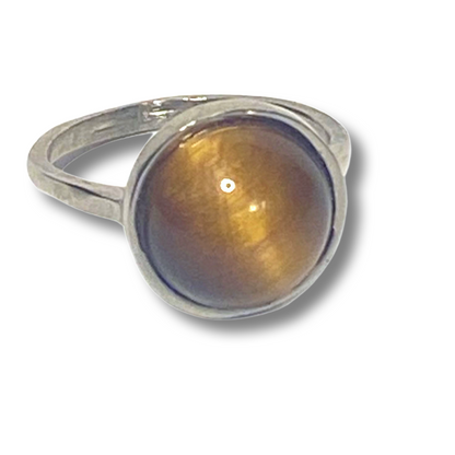Gemstone Round Ring