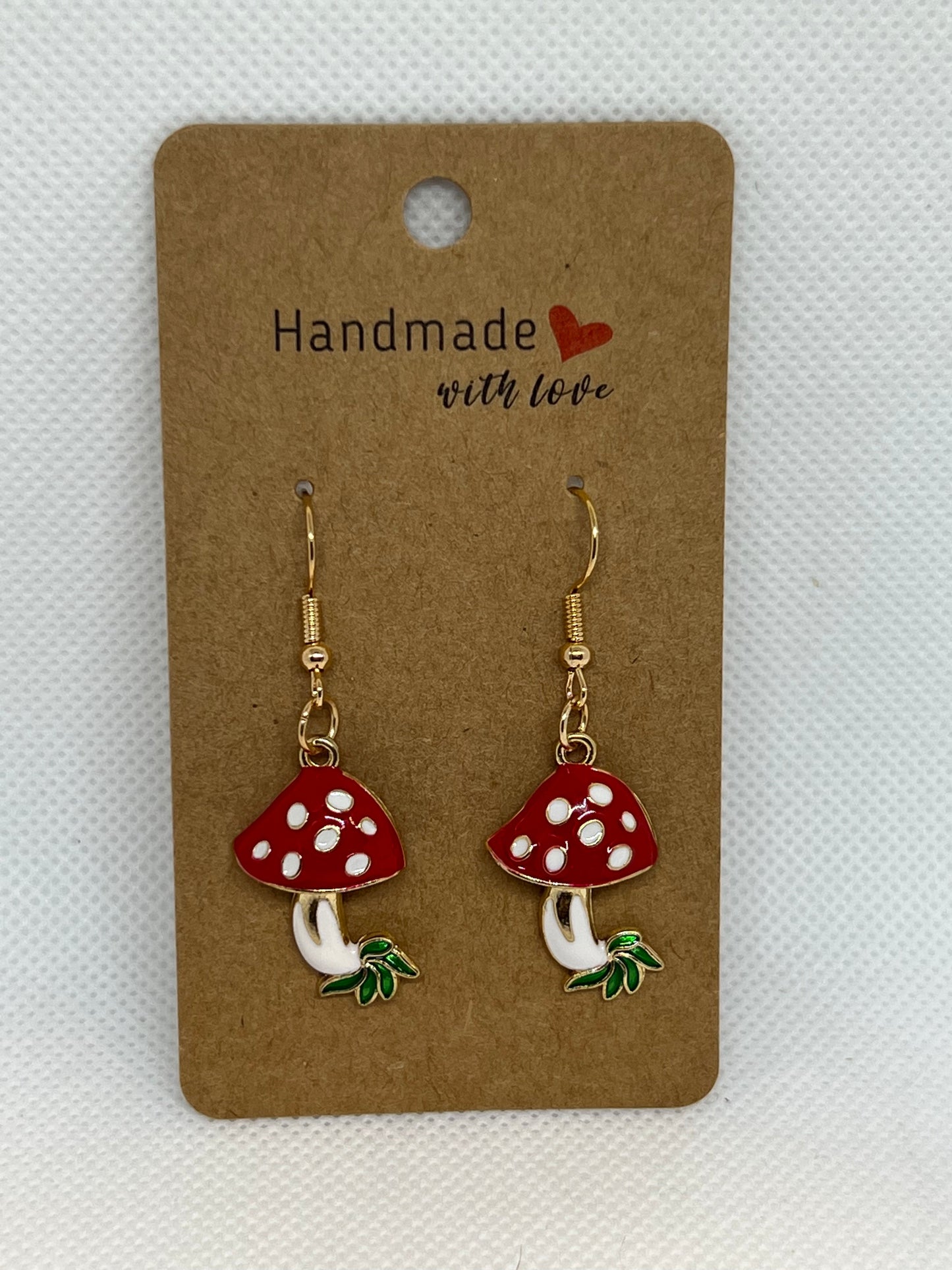 Mushroom Earrings
