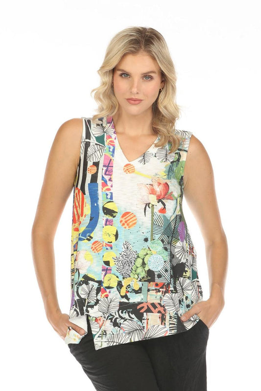 Pollination Sleeveless Tunic