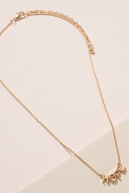Inspirational Charms Short Necklace