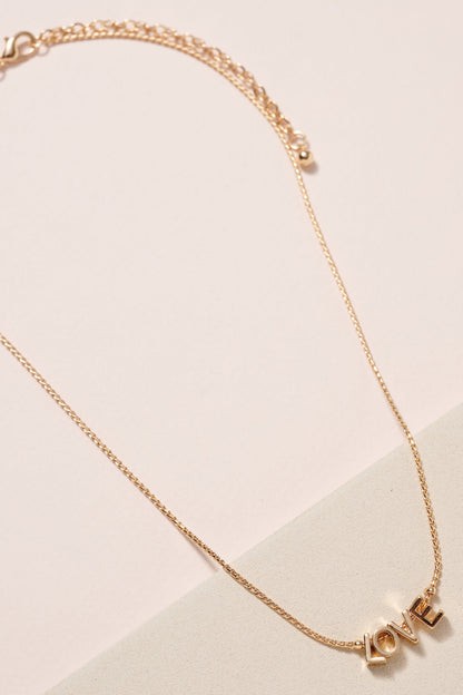 Inspirational Charms Short Necklace