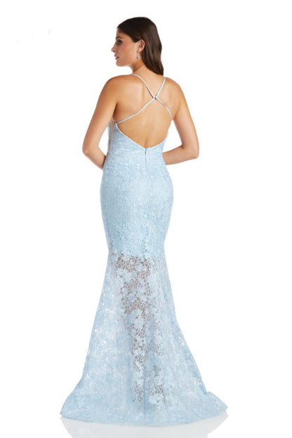 Iris Lace Mermaid Gown