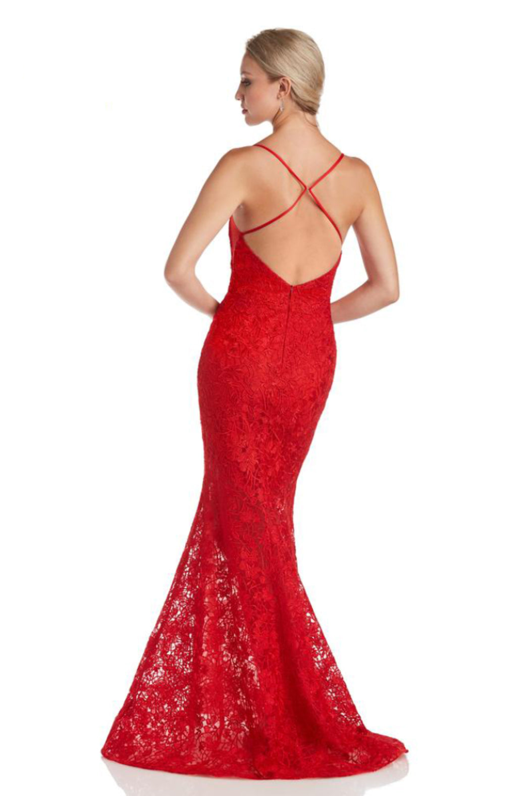 Iris Lace Mermaid Gown