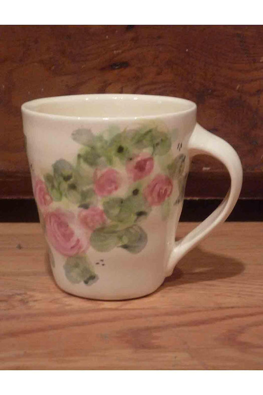 Rose Pottery Mug